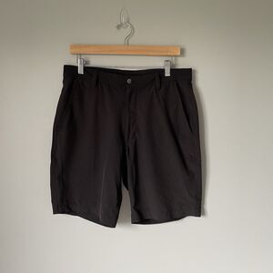 Footjoy Athletic Performance Shorts Golf Apparel Black Men's Size 32